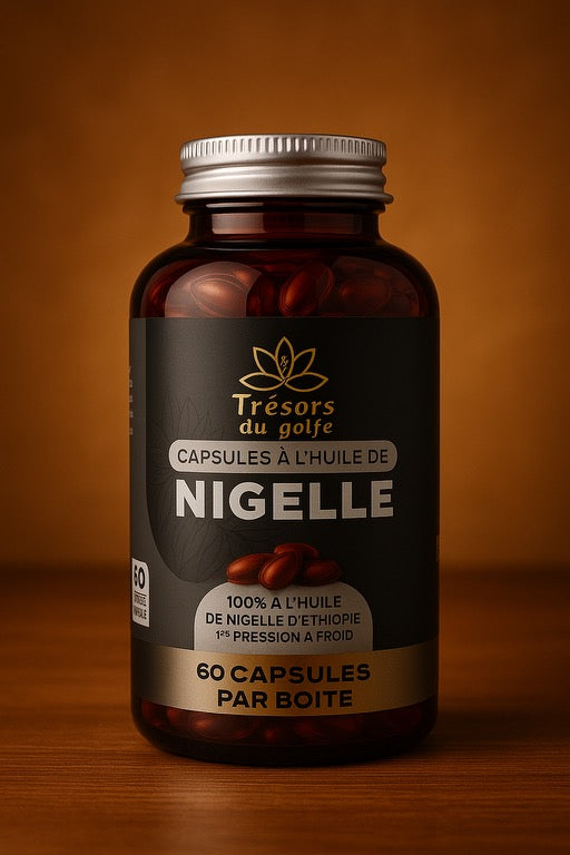 🌿 Pack Vitalité & Immunité : Miel au Citron & Gingembre + Nigelle Pure d’Éthiopie (au choix : capsules ou huile)